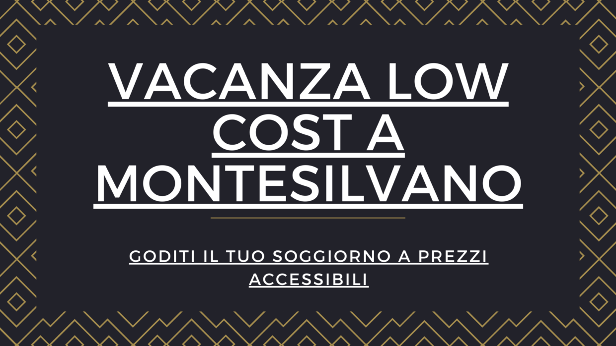 Vacanza Low Cost a Montesilvano